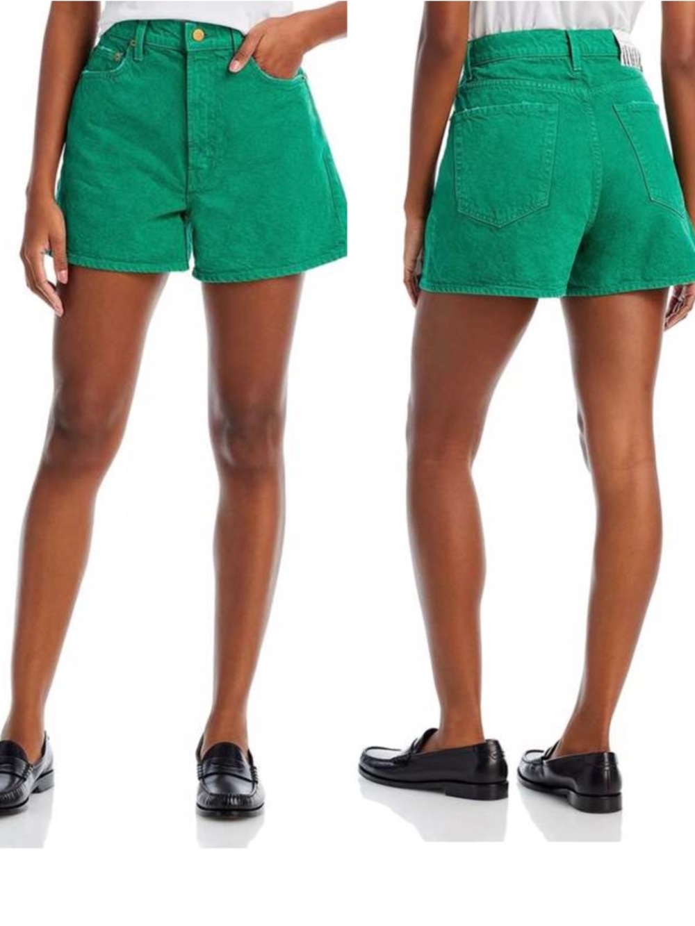 Snacks by Mother Savory Green Shorts Sz 33